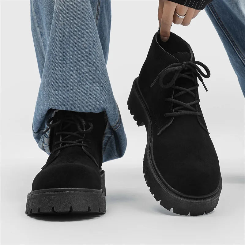 NEXT STREET Retro Platform Chelsea Boots