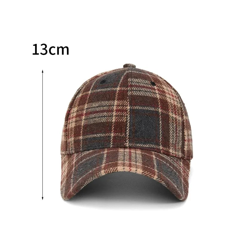NEXT STREET Plaid Signal Cap