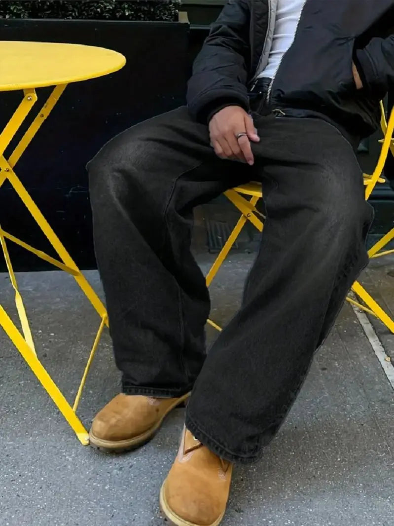 NEXT STREET Retro Loose Jeans