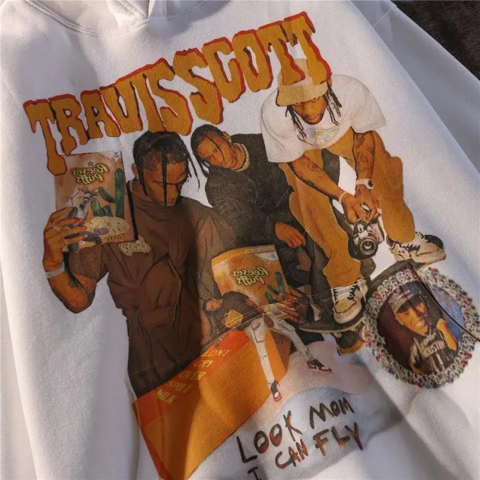 NEXT STREET Y2K Overfit Hoodie
