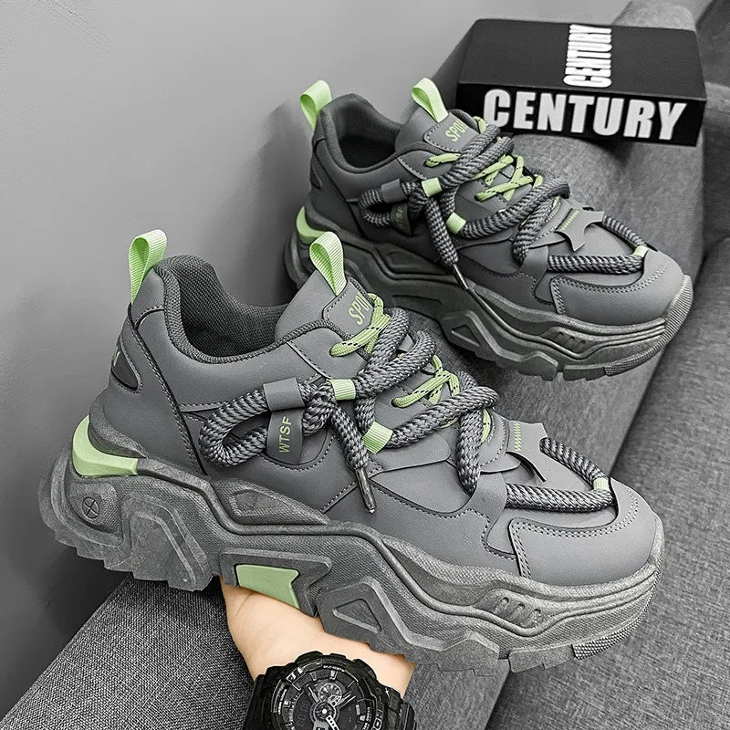 NEXT STREET White Platform Sneakers