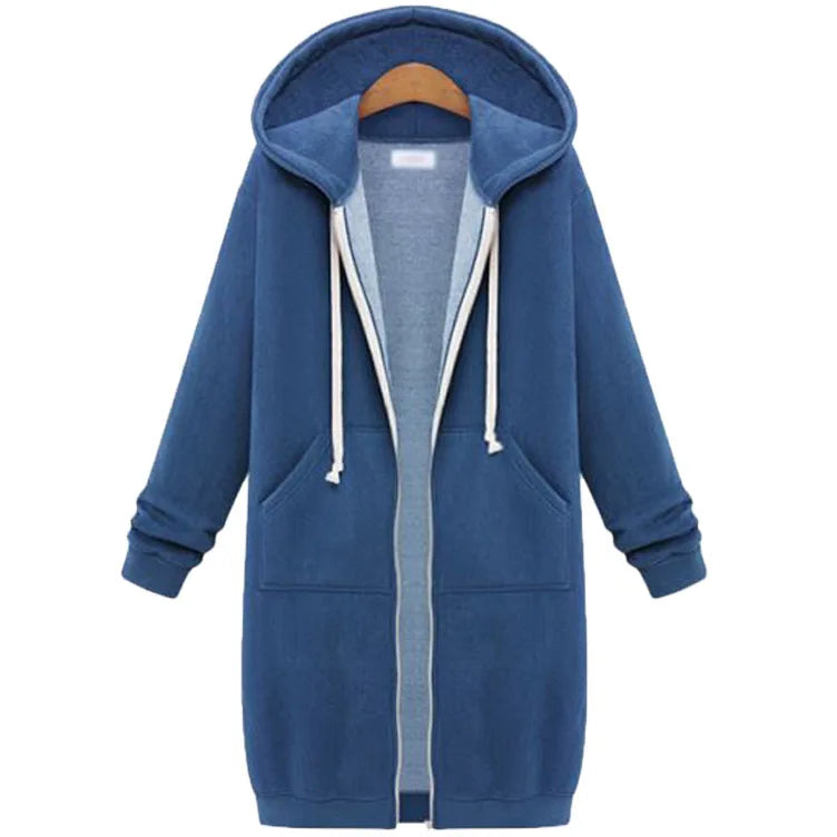 NEXT STREET Longline Hoodies Coat