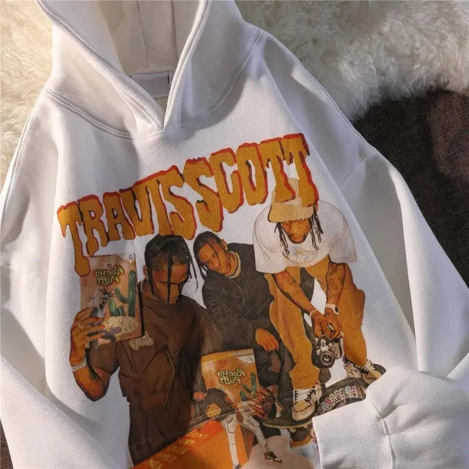 NEXT STREET Y2K Overfit Hoodie