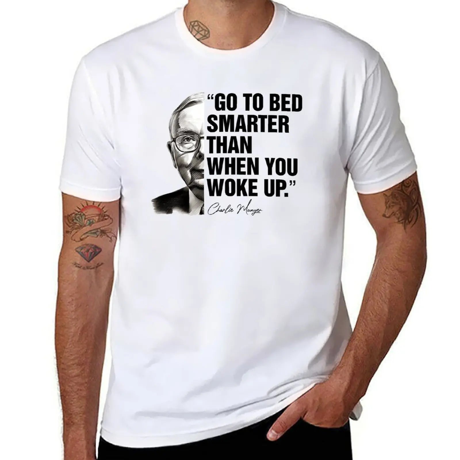 NEXT STREET Munger Quote TEE