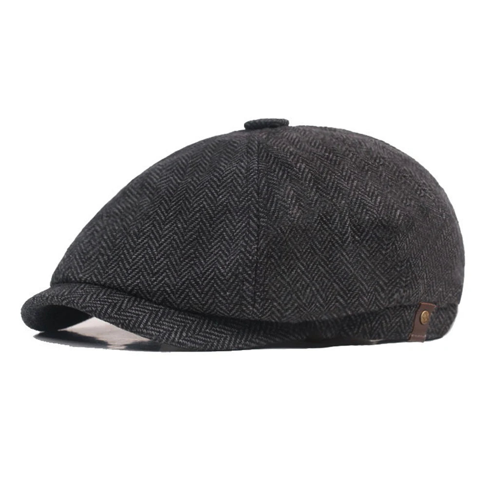 NEXT STREET Octagonal Newsboy Hat