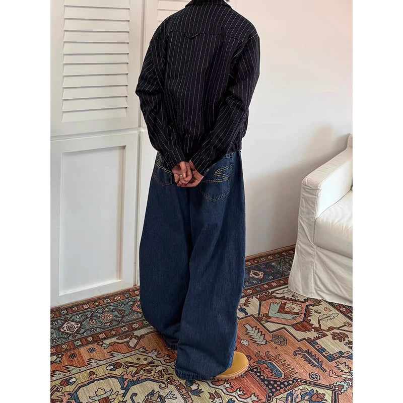 NEXT STREET Y2K Harajuku Wide-Leg Jeans