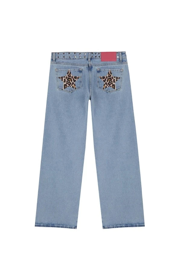 NEXT STREET Vintage Wide-Leg Jeans