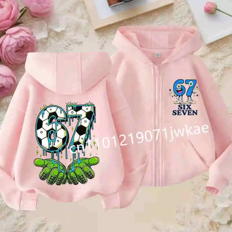 NEXT STREET Y2K Brain Rot Kids Hoodie