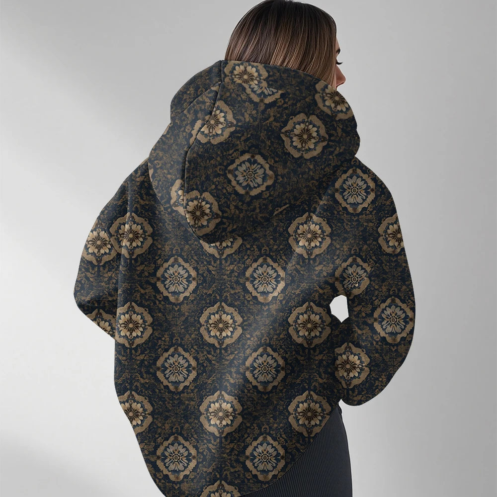 NEXT STREET Totem Y2K Oversized Hoodie