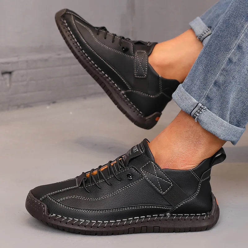 NEXT STREET Nude Stitch Mid-Top Boots