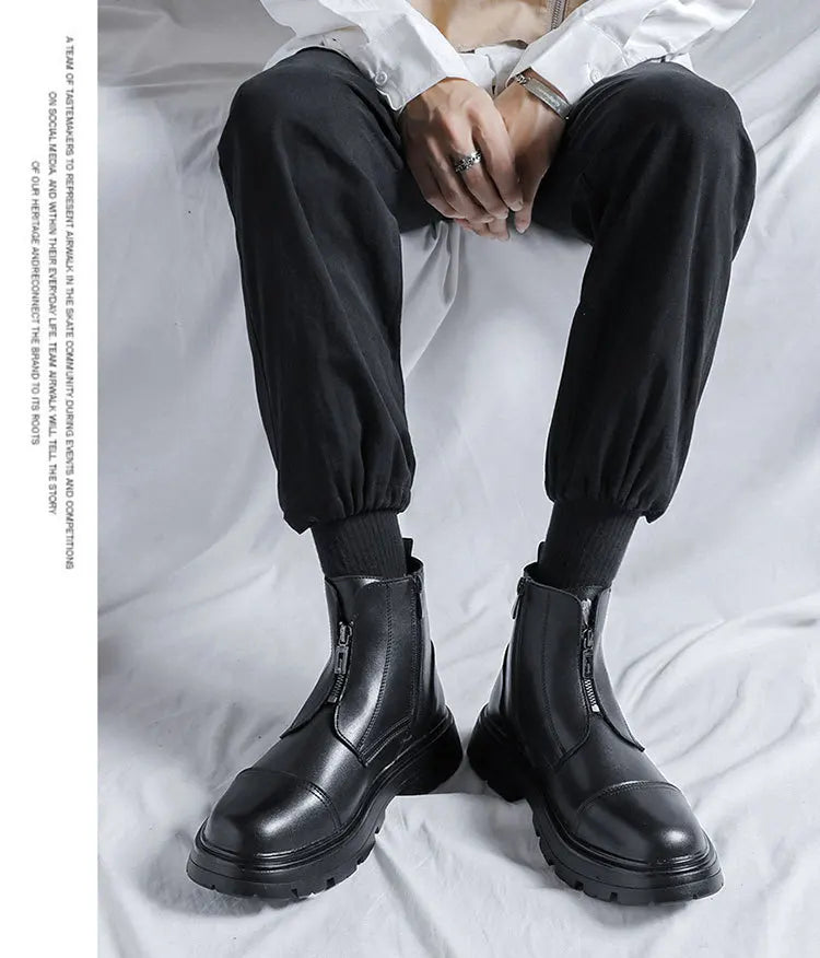 NEXT STREET Retro High-Top Chelsea Boots