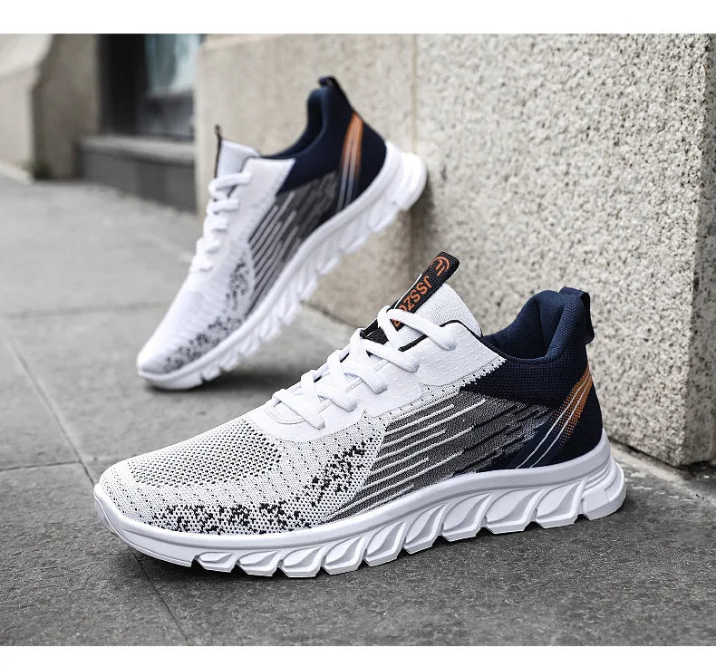 NEXT STREET Aero-Weave Knit Sneakers