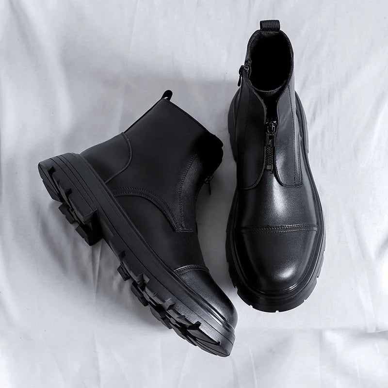 NEXT STREET Retro High-Top Chelsea Boots