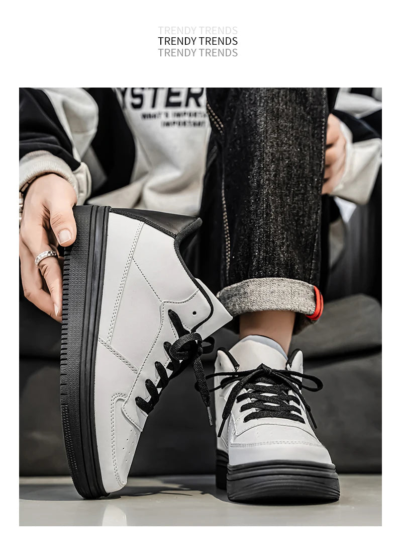 NEXT STREET Binary High-Top Sneakers