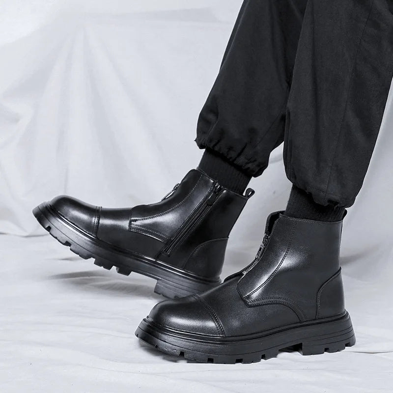 NEXT STREET Retro High-Top Chelsea Boots