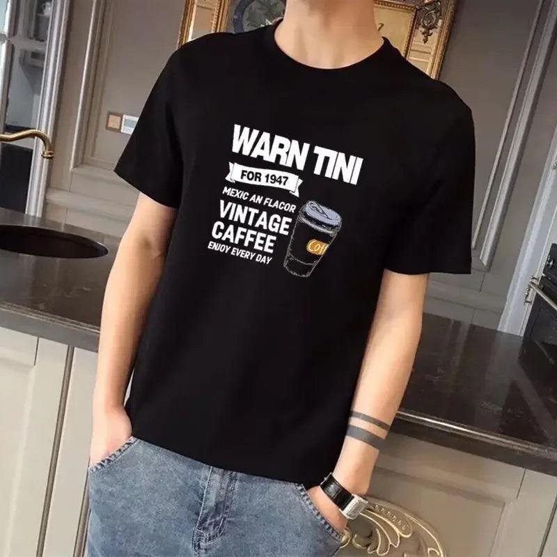 NEXT STREET Harajuku Print Tech TEE