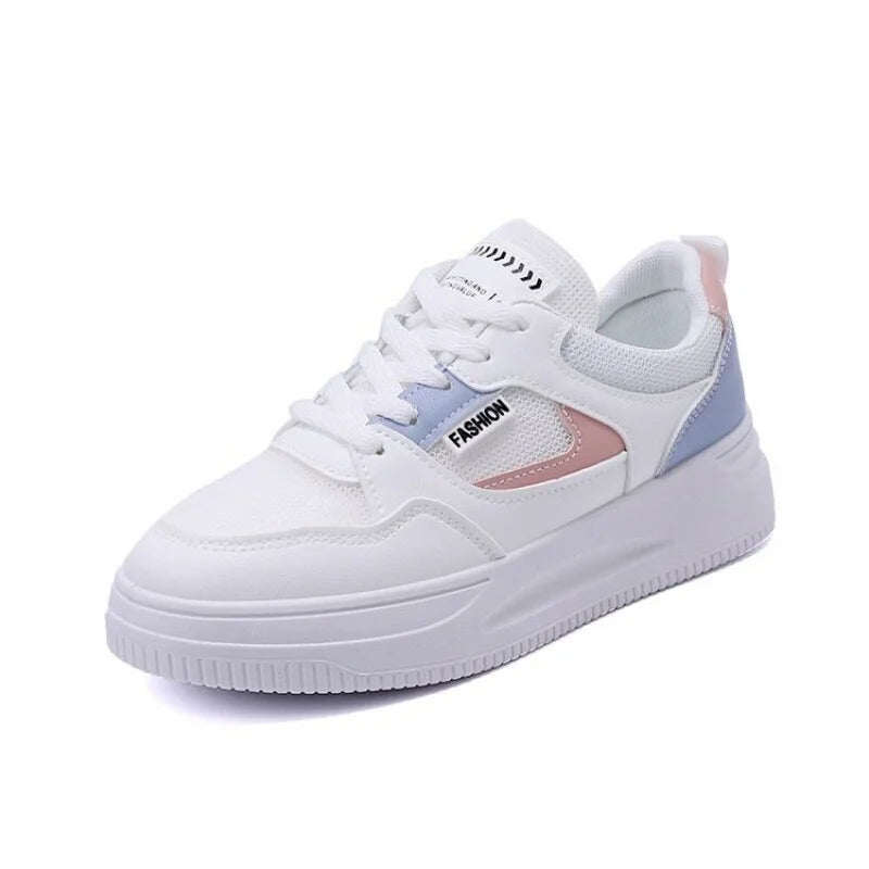 NEXT STREET Patchwork Platform Sneakers