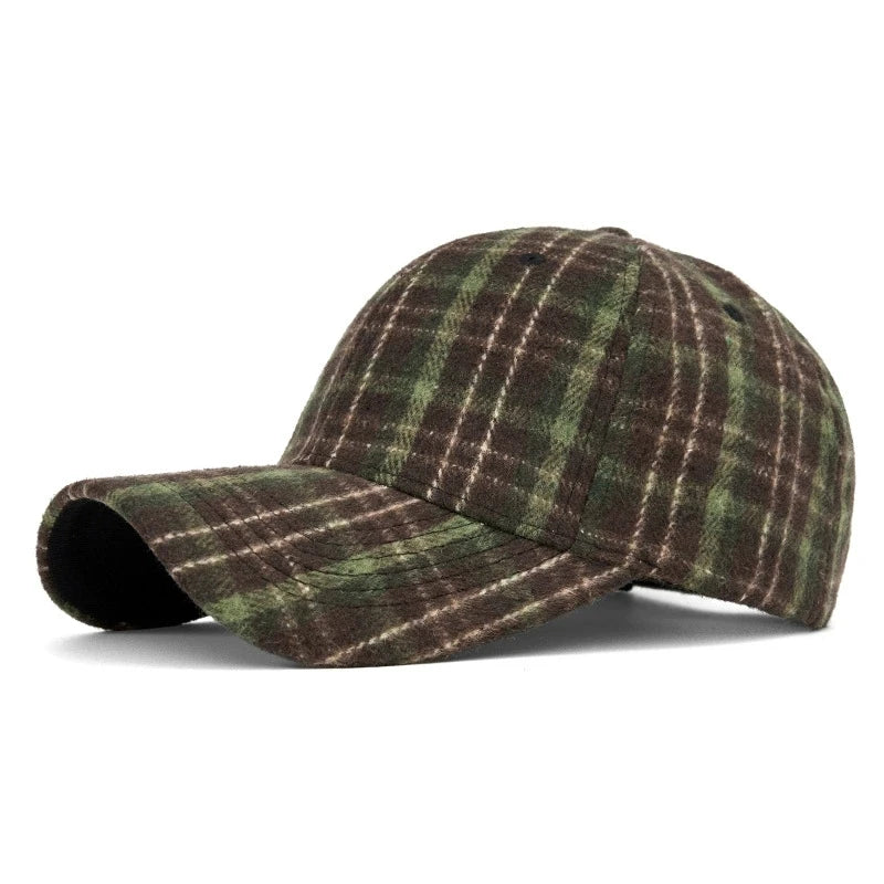 NEXT STREET Plaid Signal Cap