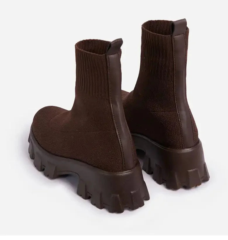 NEXT STREET Gravity Knit Platform Sneakers