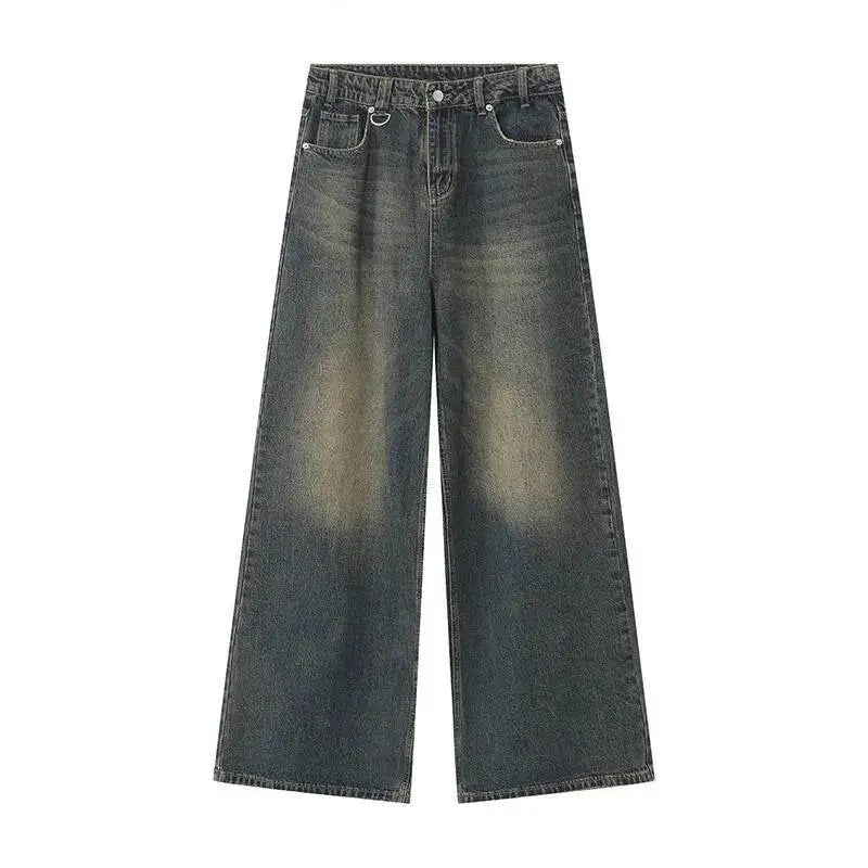 NEXT STREET Old Blue Wide-Leg Jeans