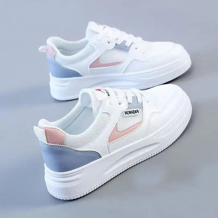 NEXT STREET Patchwork Platform Sneakers