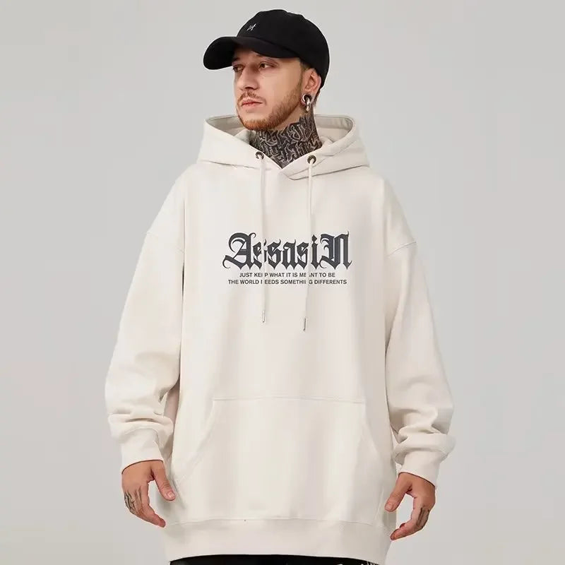 NEXT STREET Vintage Fleece-Lined Hoodie