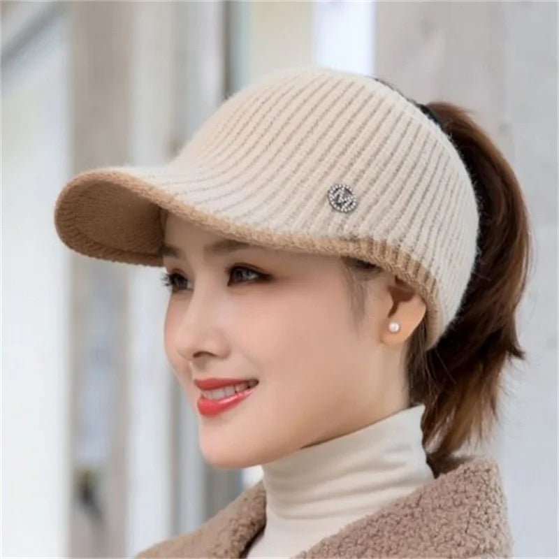 NEXT STREET Thermal Visor Knit Cap Hat