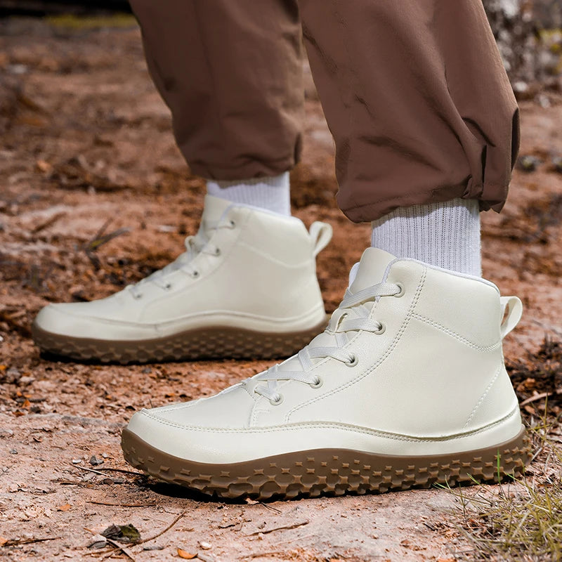 NEXT STREET Wide-Toe Mid Hiker Sneakers
