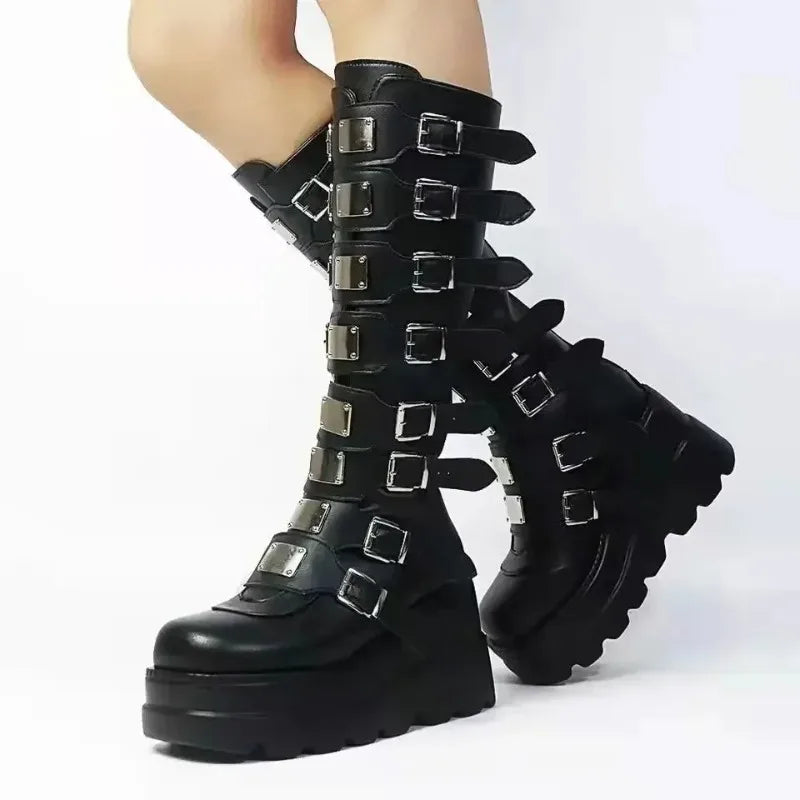 NEXT STREET Gothic Platform Boots