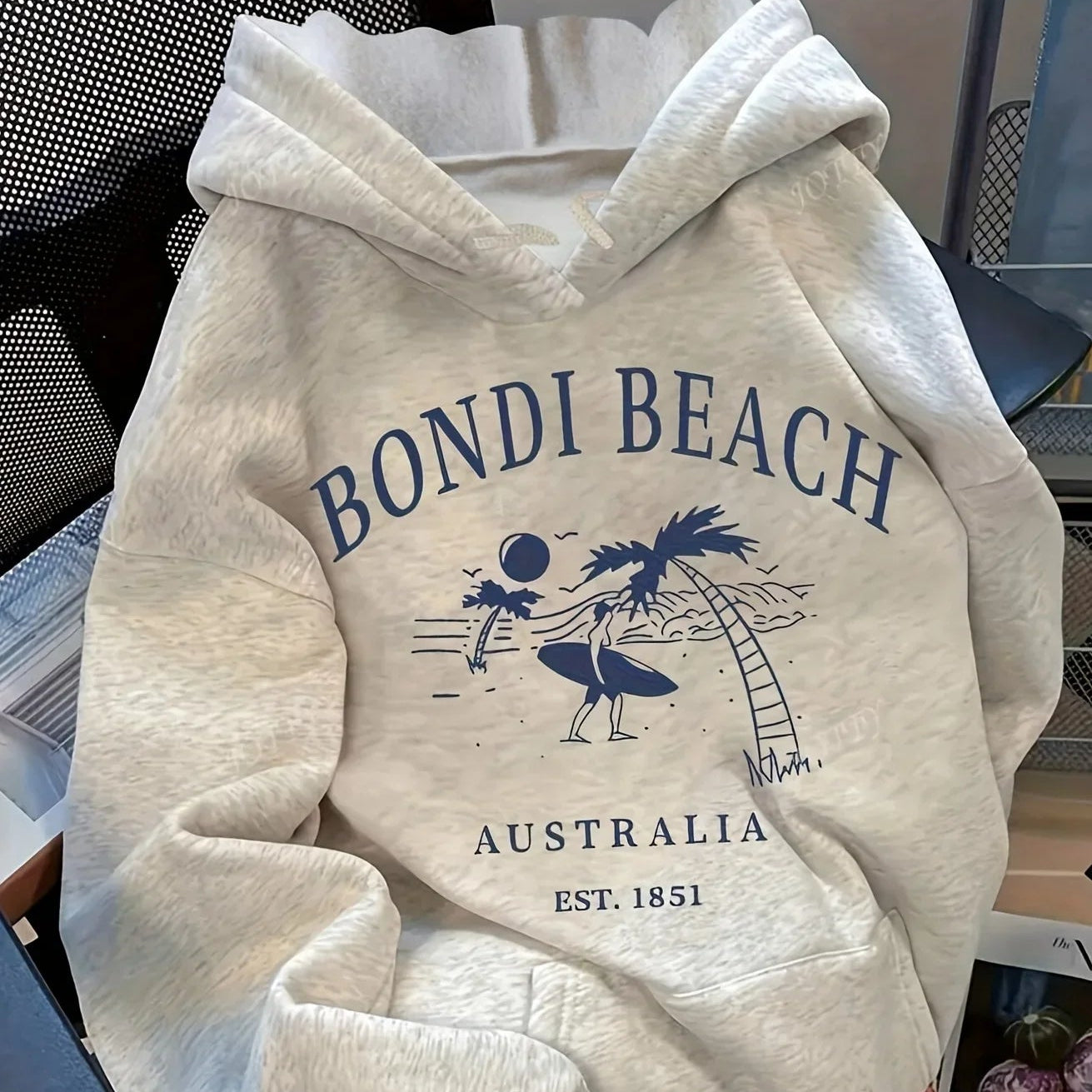 NEXT STREET Bondi Map Hoodie