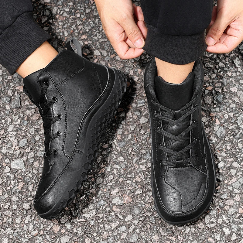 NEXT STREET Wide-Toe Barefoot Hiking Boots