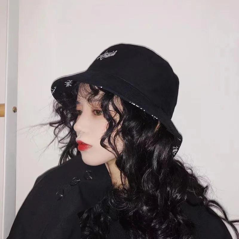 NEXT STREET Reversible Graffiti Bucket Hat