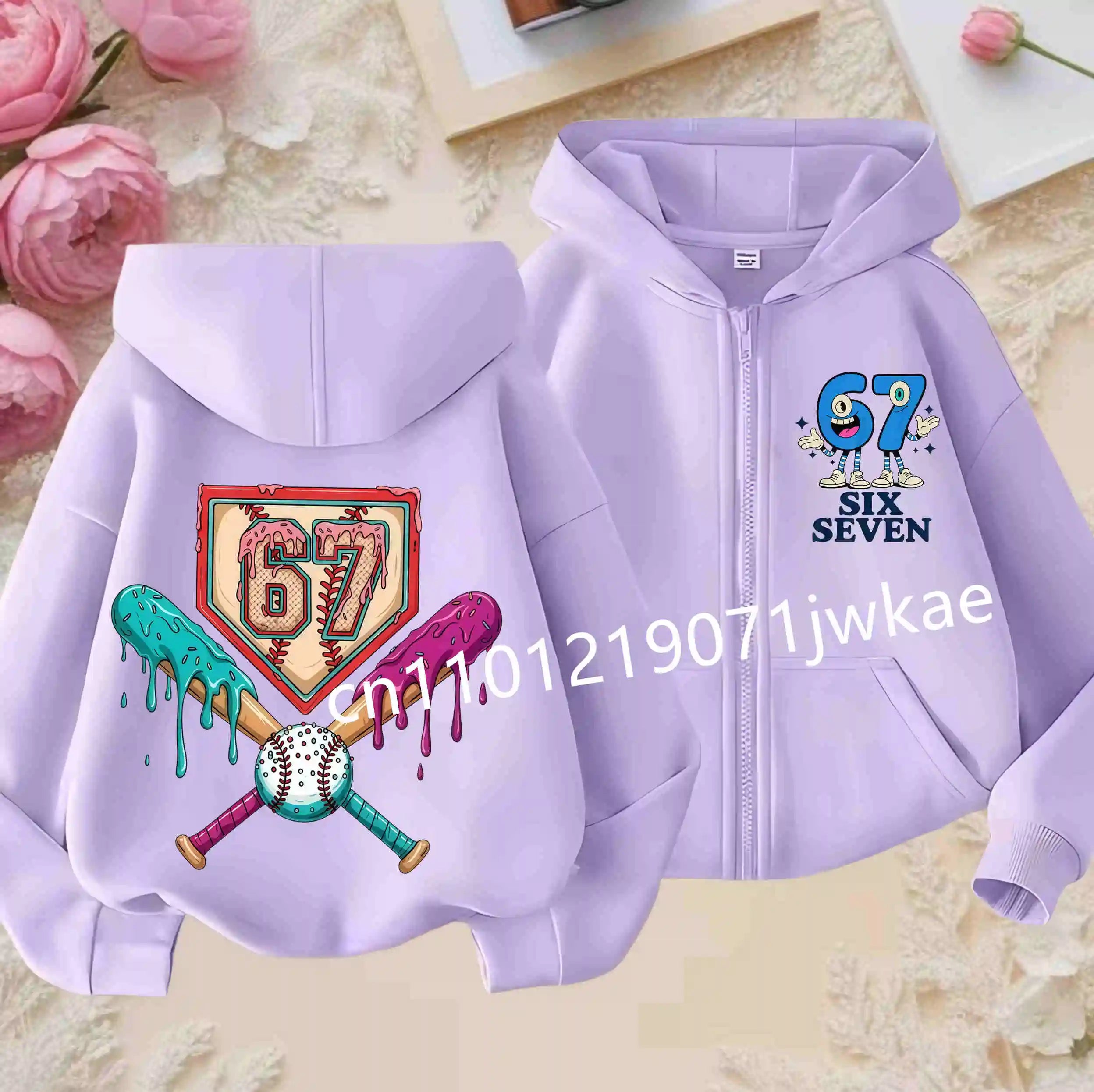 NEXT STREET Y2K Brain Rot Kids Hoodie