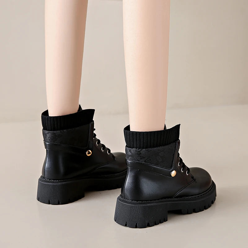 NEXT STREET Platform Ankle Boots