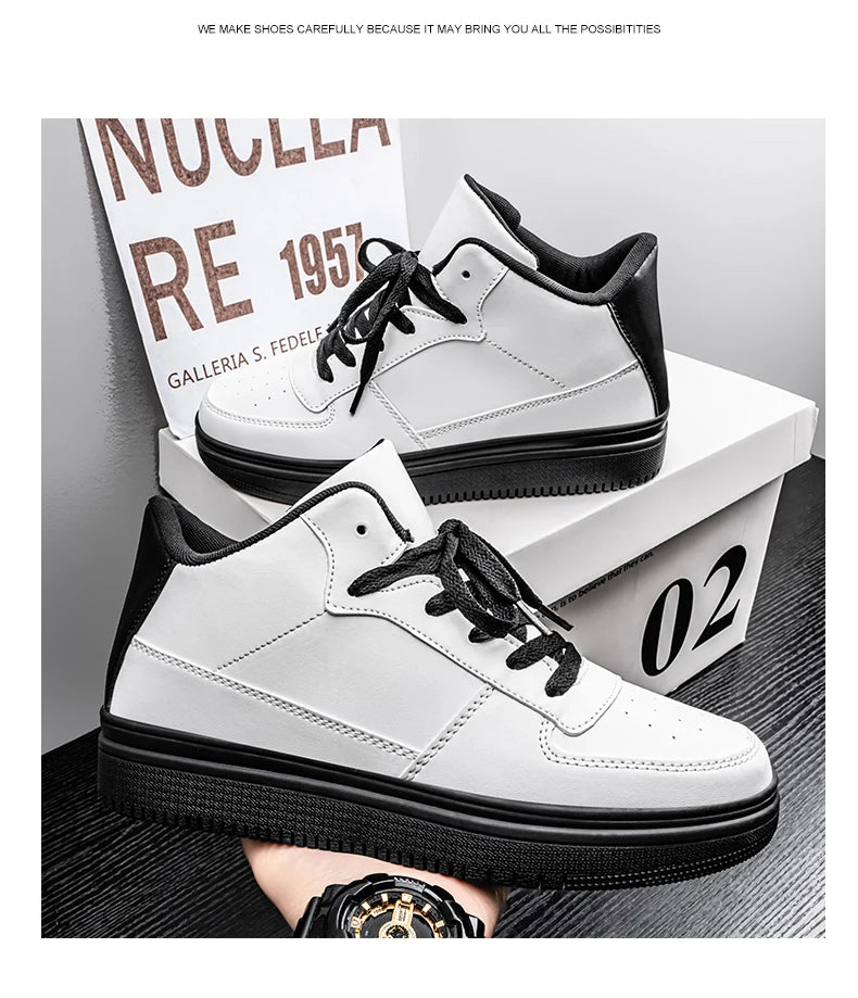 NEXT STREET Binary High-Top Sneakers