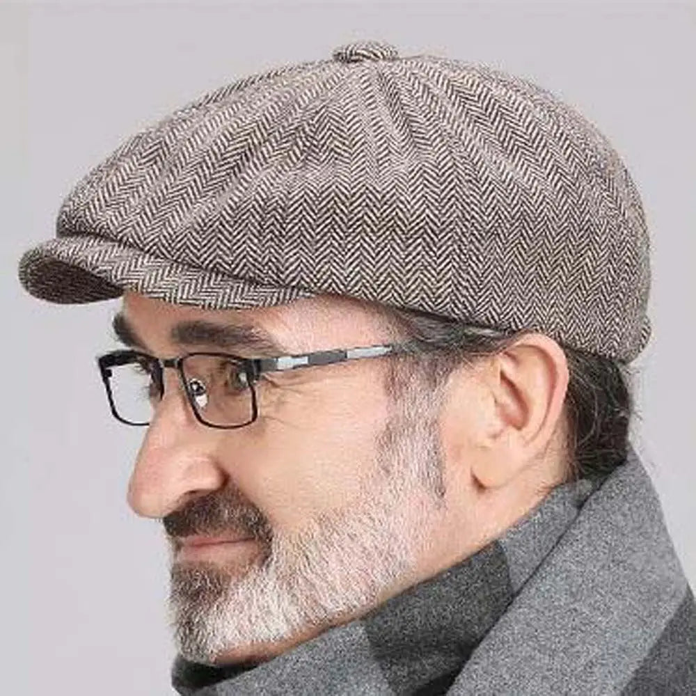 NEXT STREET Retro Windproof Beret Hat