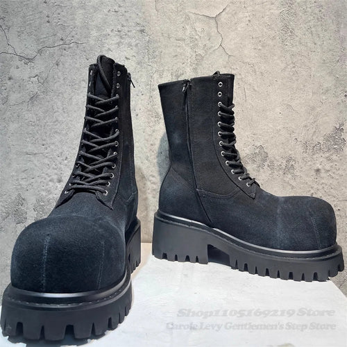 NEXT STREET Denim Tube Chelsea Boots