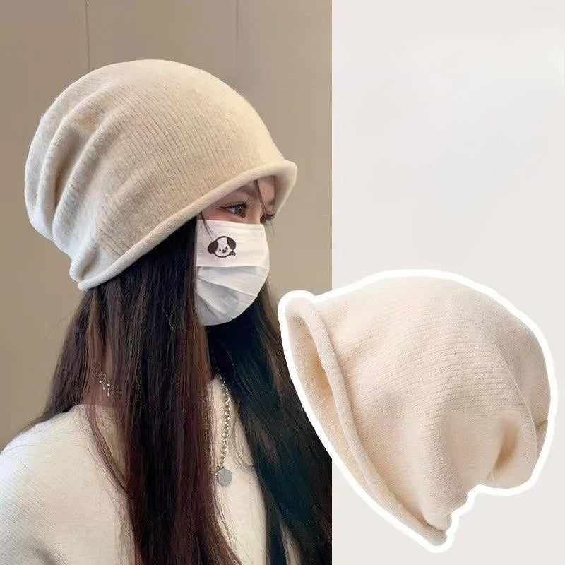 NEXT STREET Knit Bald Hat | Thermal Stack Beanie