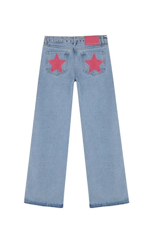NEXT STREET Vintage Wide-Leg Jeans