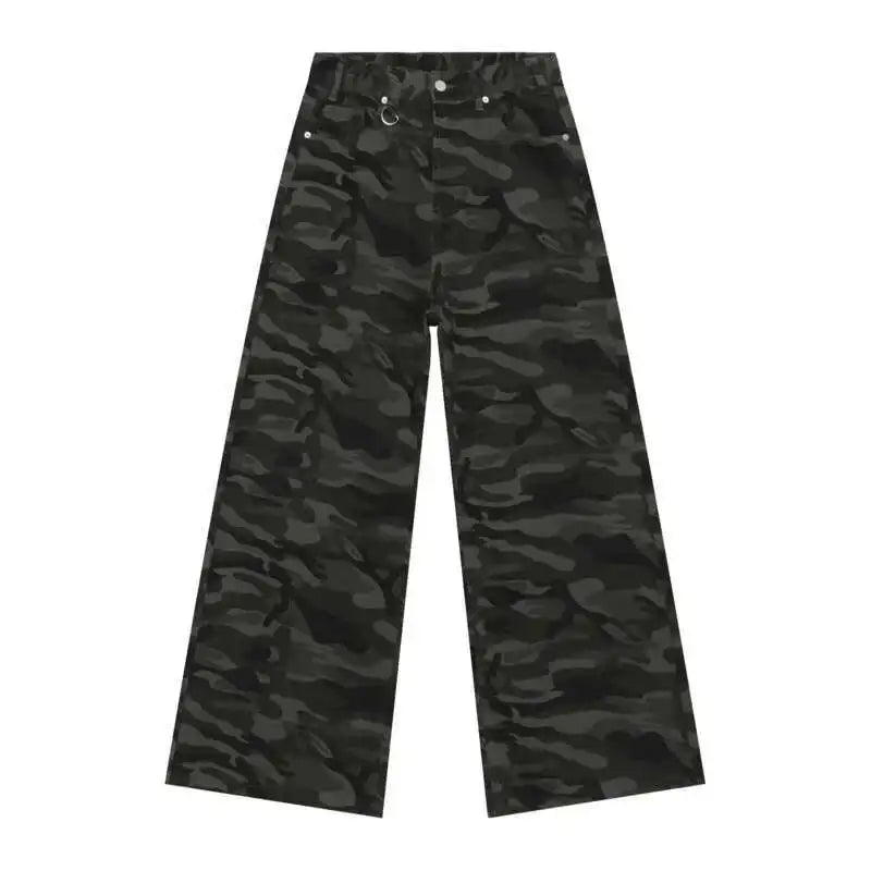 NEXT STREET Vintage Camo Wide-Leg Jeans
