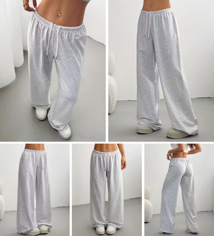 NEXT STREET Wide Leg Cotton Jogging Pant