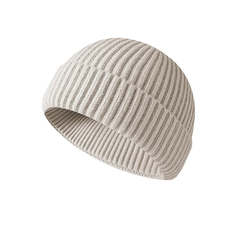 NEXT STREET Solid Knit Hip Hop Cap