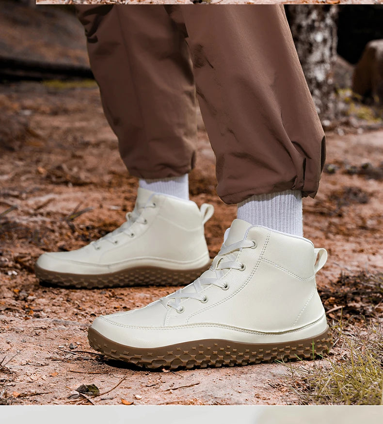 NEXT STREET Wide-Toe Mid Hiker Sneakers
