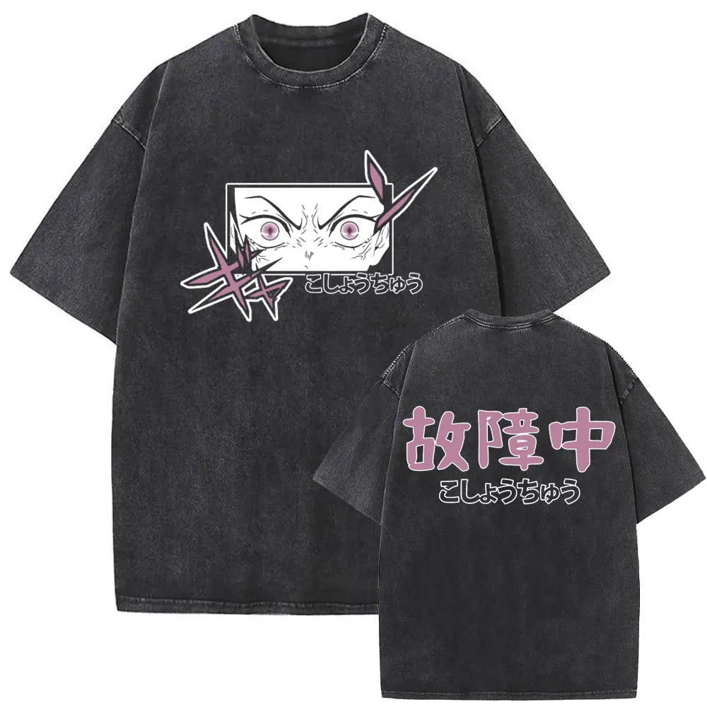 NEXT STREET Washed Demon Slayer TEE