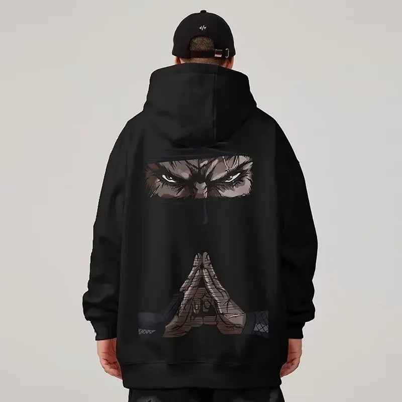 NEXT STREET Vintage Fleece-Lined Hoodie
