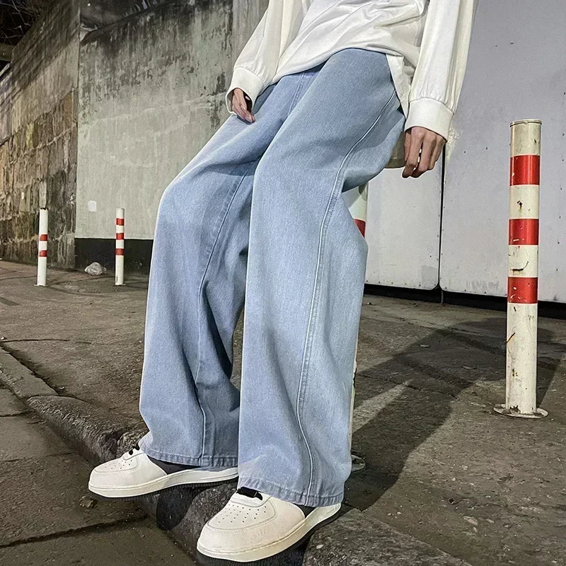 NEXT STREET Wide-Leg Drift Jeans