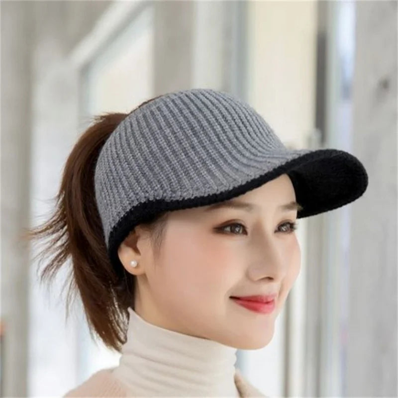 NEXT STREET Thermal Visor Knit Cap Hat