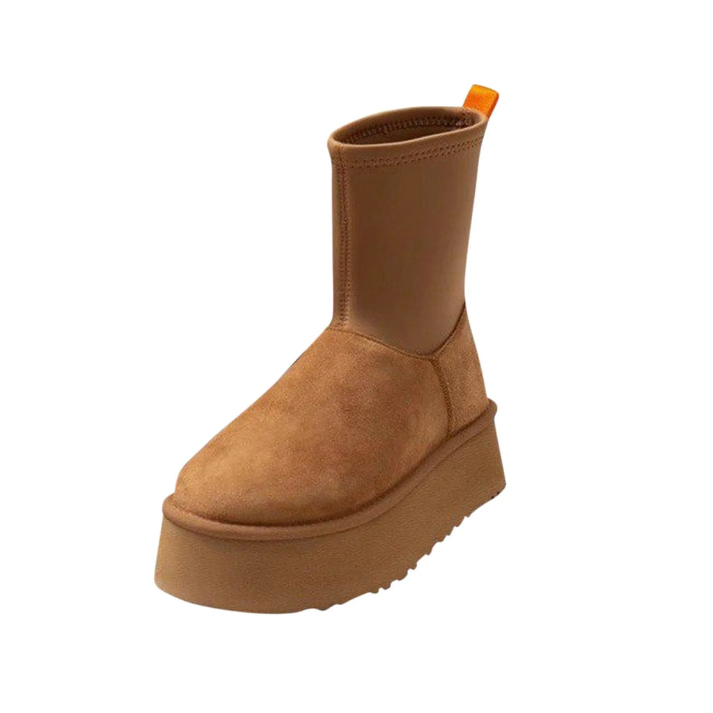 NEXT STREET Velvet Ankle Snow Boots