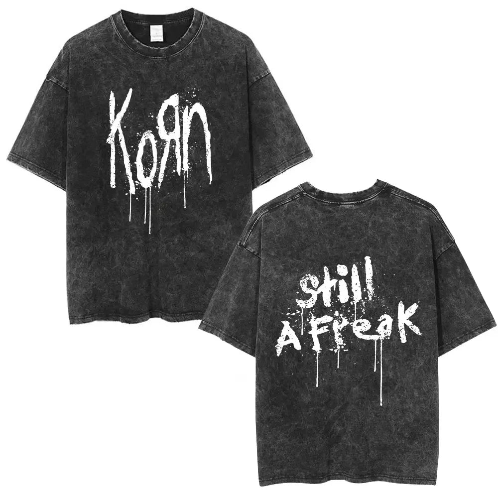 NEXT STREET Korn Distressed Tour TEE