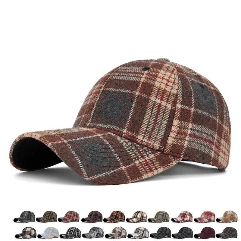 NEXT STREET Plaid Signal Cap